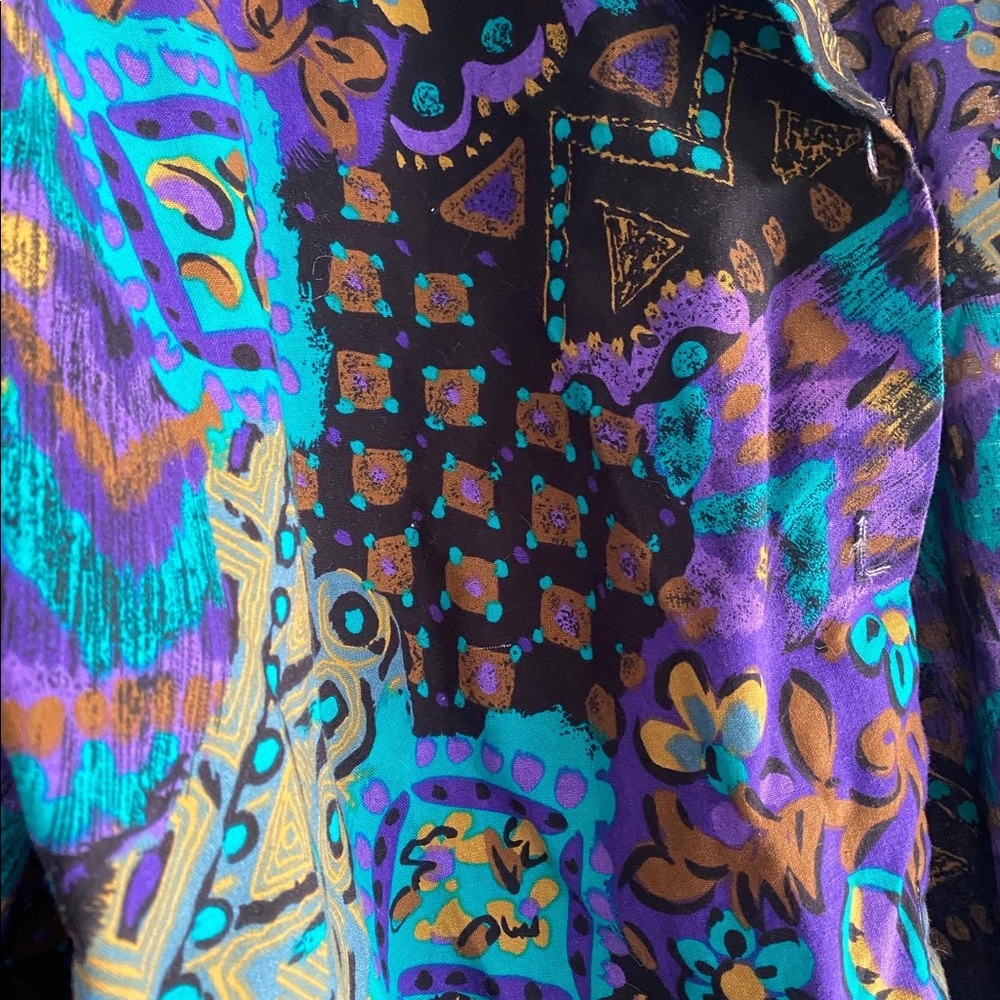 Colorful thick printed top - Picture 2 of 3